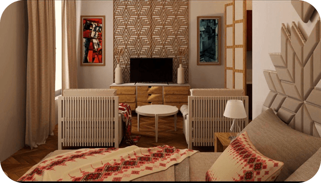 Дизайн интерьера, пример 1